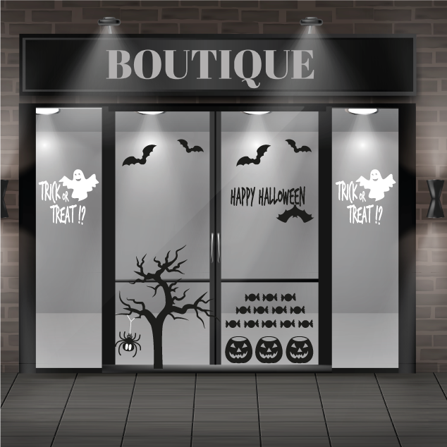 vetrofanie halloween